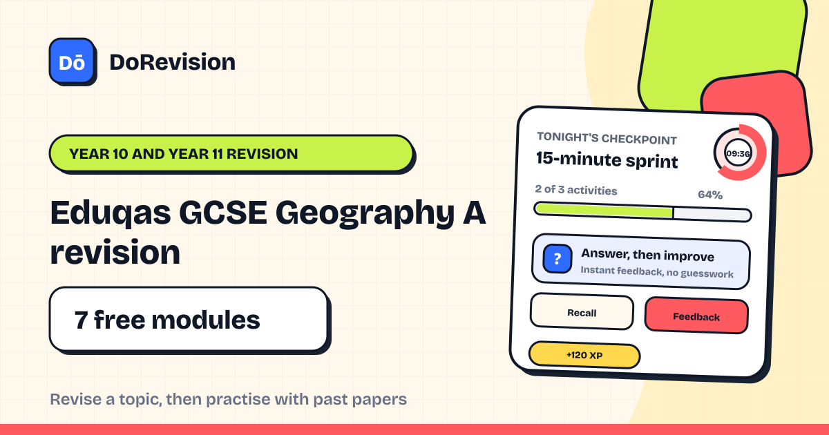 Eduqas GCSE Geography A revision - DoRevision